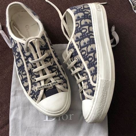 dior lace sneakers|authentic christian dior sneakers.